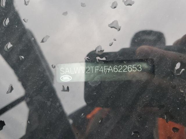 2015 LAND ROVER RANGE ROVE SALWV2TF4FA622653