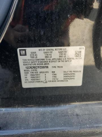 2015 CHEVROLET SILVERADO - 1GCRCREC7FZ309796