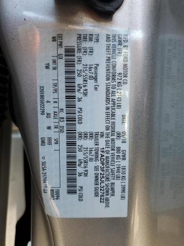 2018 FORD FOCUS SE 1FADP3F25JL327622