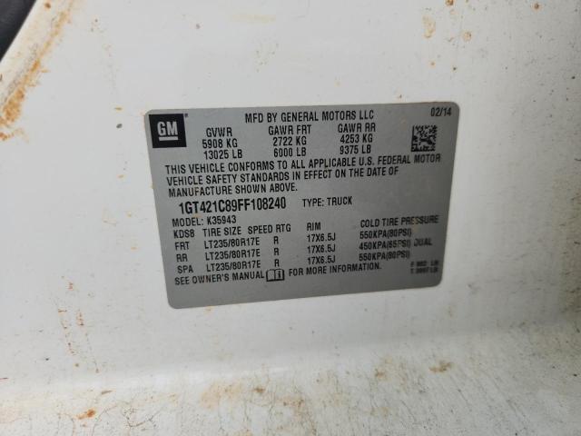 2015 GMC SIERRA K35 - 1GT421C89FF108240