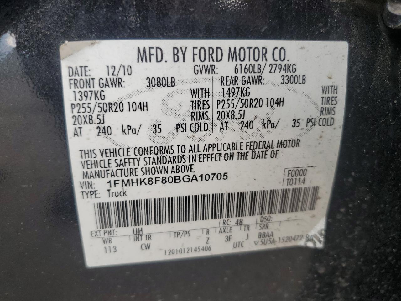 FORD EXPLORER LIMITED