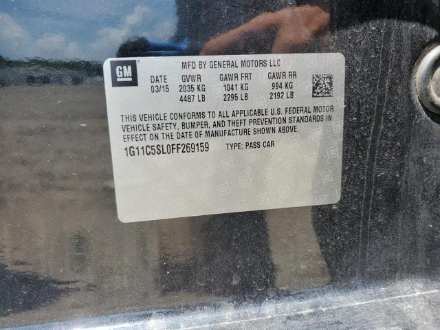 2015 CHEVROLET MALIBU 1LT 1G11C5SL0FF269159