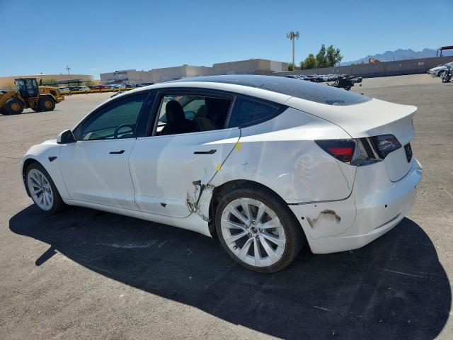 TESLA MODEL 3 2022 white  electric 5YJ3E1EA0NF166730 photo #3