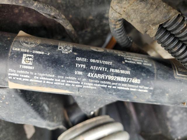 2022  POLARIS RANGER XP 1000 NORTHSTAR ULTIMATE - 4XARRY992N8077403