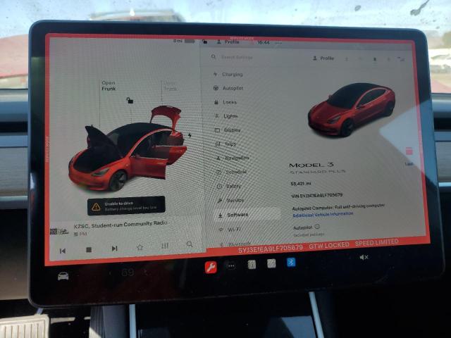 2020 TESLA MODEL 3 5YJ3E1EA9LF705679