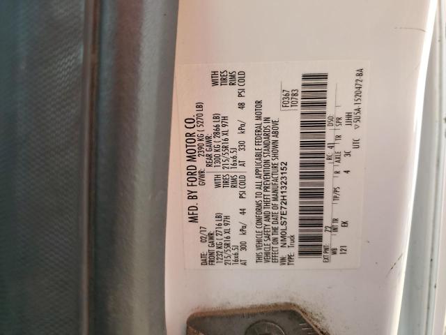 2017 FORD TRANSIT CO NM0LS7E72H1323152