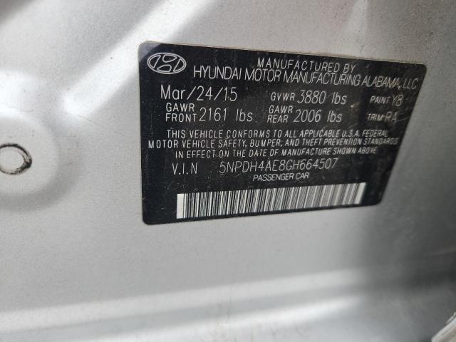 2016 HYUNDAI ELANTRA SE - 5NPDH4AE8GH664507