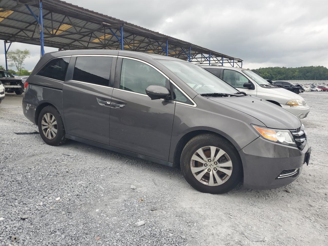 Lot #3215175600 2014 HONDA ODYSSEY EXL