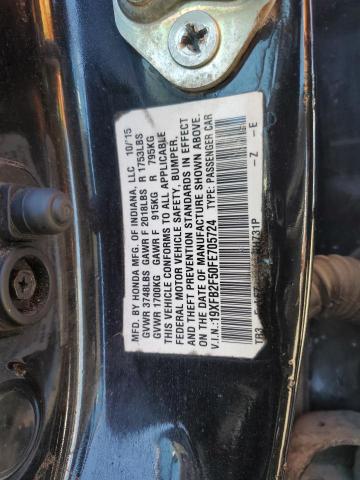 2015 HONDA CIVIC LX 19XFB2F50FE705724