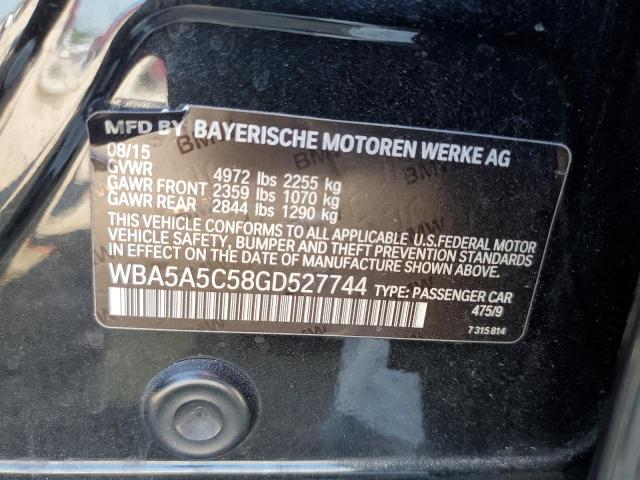 2016 BMW 528 I WBA5A5C58GD527744