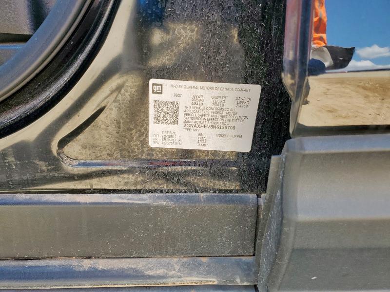 2022 CHEVROLET EQUINOX LS 2GNAXHEV8N6136708