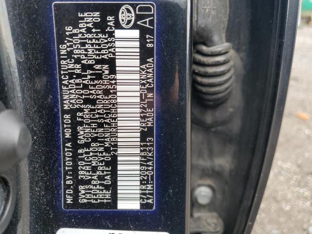 2017 TOYOTA COROLLA L - 2T1BURHE6HC801549