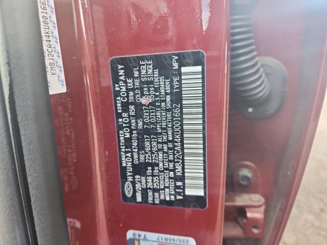 2019 HYUNDAI TUCSON SE - KM8J2CA44KU001662