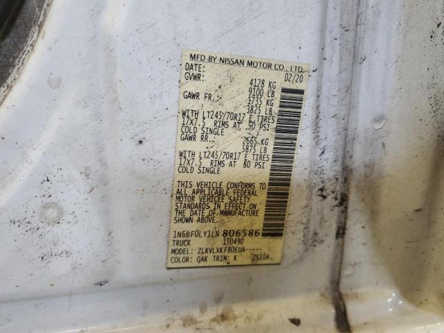 2020 NISSAN NV 2500 S #3208297166