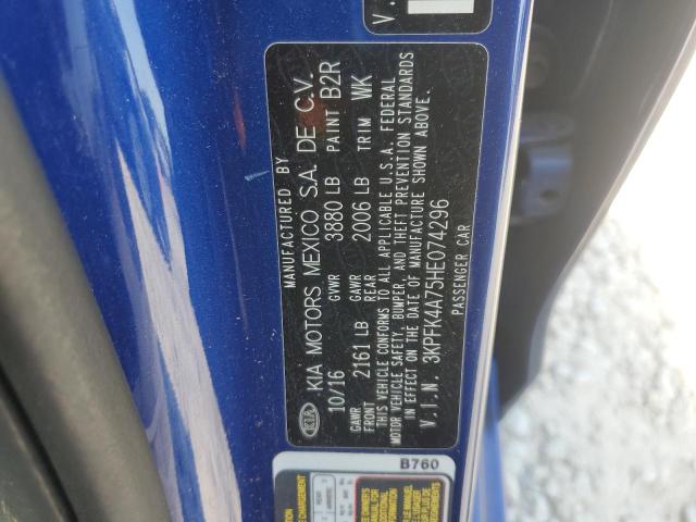 2017 KIA FORTE LX 3KPFK4A75HE074296