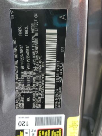 2017 TOYOTA SIENNA XLE - 5TDYZ3DC3HS899685
