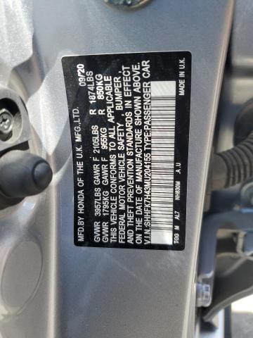2021 HONDA CIVIC SPORT SHHFK7H43MU204155