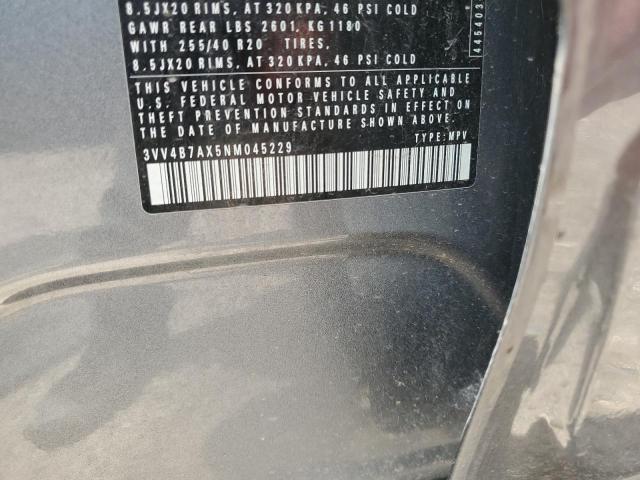 2022 VOLKSWAGEN TIGUAN SEL 3VV4B7AX5NM045229