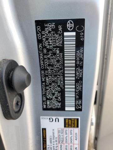 2020 TOYOTA PRIUS PRIM - JTDKARFP3L3155594