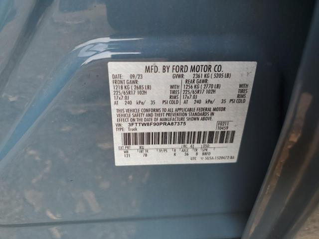 2023 FORD MAVERICK X - 3FTTW8F90PRA87375