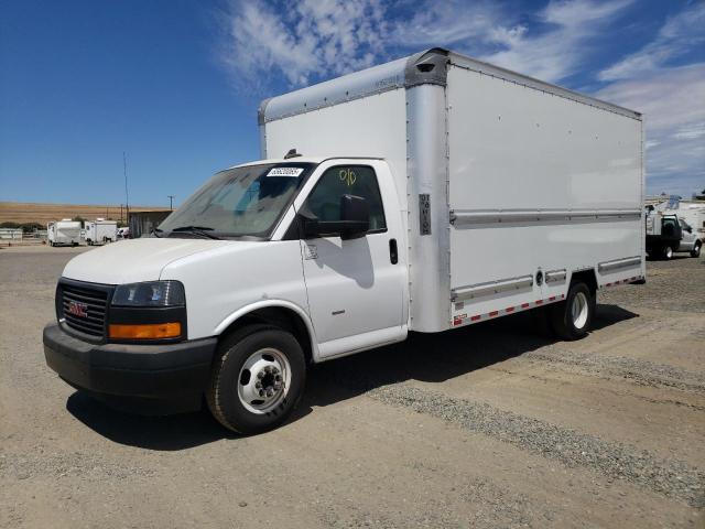 GMC SAVANA CUT 2021 white  gas 7GZ37TC77MN011317 photo #1
