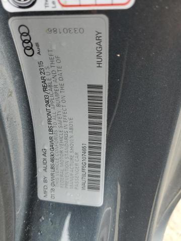 2016 AUDI A3 PREMIUM - WAU78LFF5G1074651