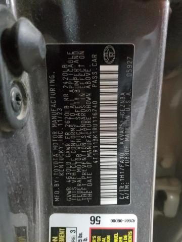 2024 TOYOTA CAMRY LE - 4T1R11BK1RU116740