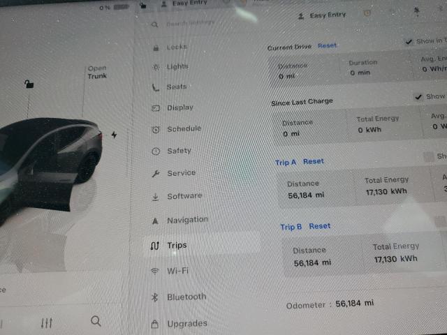 2022 TESLA MODEL Y 7SAYGDEF1NF512218