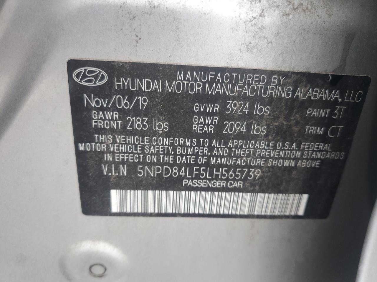 Hyundai Elantra se 2020