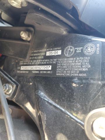 2004 HARLEY-DAVIDSON FLTRI 1HD1FSW144Y627045