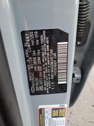 2021 HYUNDAI ELANTRA SE - KMHLM4AG0MU067244