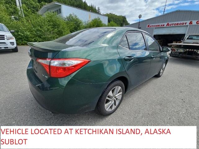 TOYOTA COROLLA EC 2014 green sedan 4d gas 2T1BPRHE0EC054095 photo #4