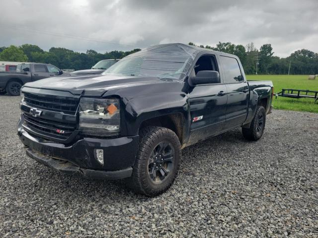 CHEVROLET SILVERADO 2017 black crew pic gas 3GCUKSEJ1HG477844 photo #3