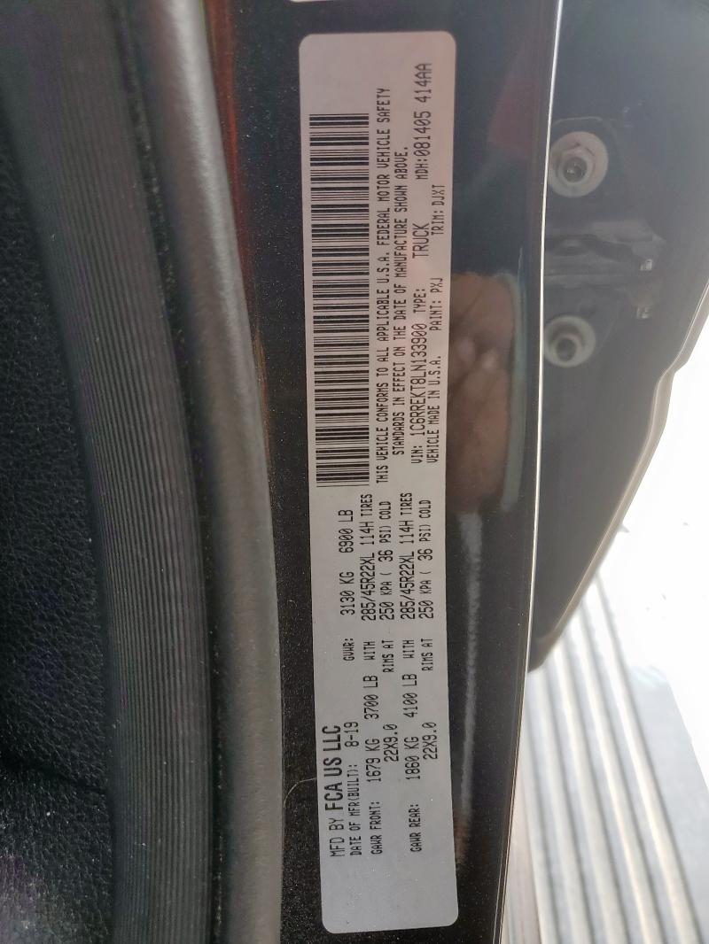 2020 RAM 1500 LONGH 1C6RREKT8LN133900