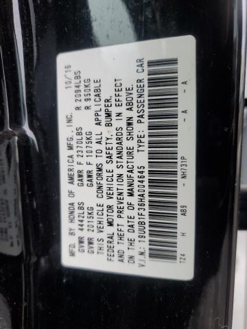 2017 ACURA TLX 19UUB1F36HA004645