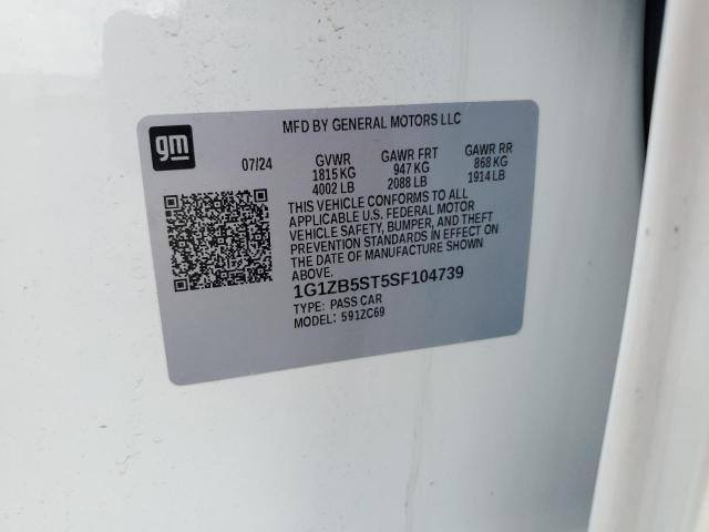 2025 CHEVROLET MALIBU LS 1G1ZB5ST5SF104739