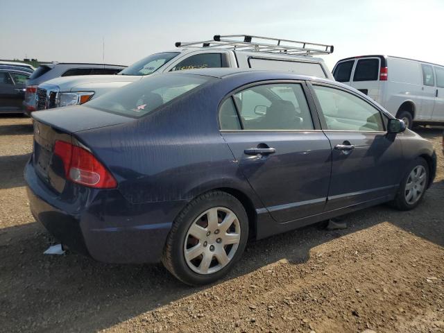 HONDA CIVIC LX 2007 blue  gas 1HGFA16577L073943 photo #4