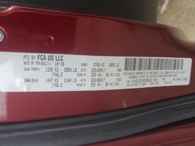 2019 DODGE GRAND CARA - 2C4RDGEGXKR556433