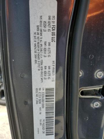 2016 DODGE CHARGER SX 2C3CDXJG9GH189084