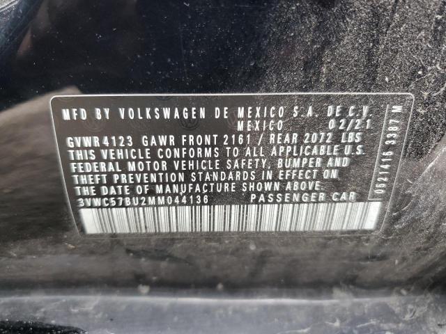 2021 VOLKSWAGEN JETTA S - 3VWC57BU2MM044136