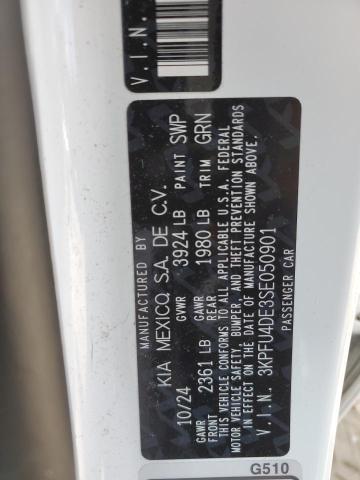 2025 KIA K4 EX 3KPFU4DE3SE050901