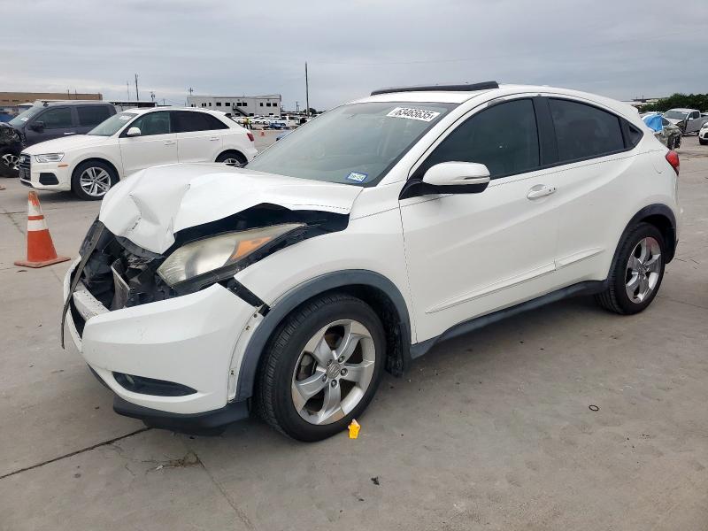 HONDA HR-V EX 2016 white  gas 3CZRU5H55GM706617 photo #1