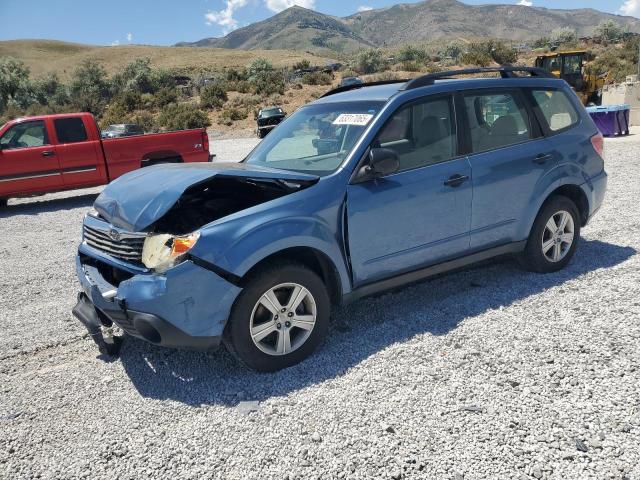 SUBARU FORESTER X 2010 blue 4dr spor gas JF2SH6BC9AH806600 photo #1