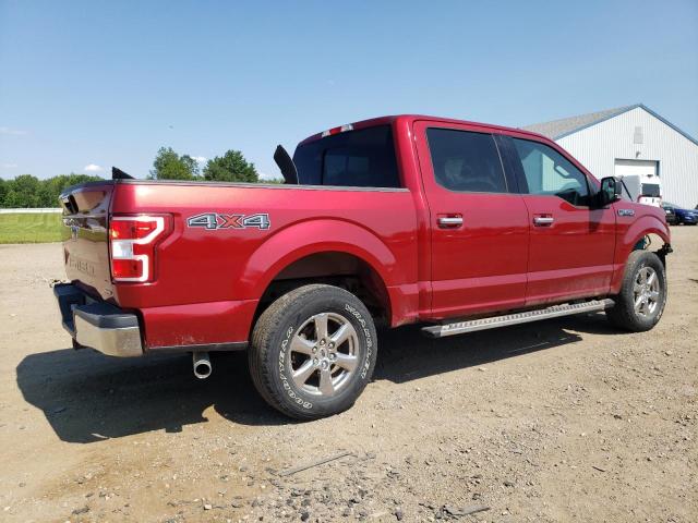 FORD F150 SUPER 2019 red  gas 1FTEW1EP1KFB78631 photo #4