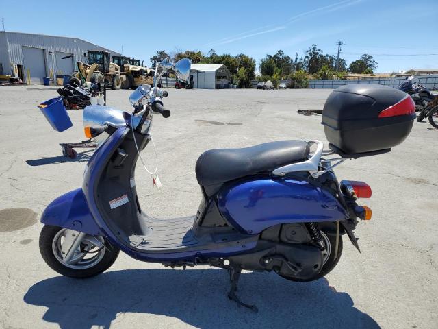YAMAHA YJ125 2007 blue motor sc gas LPRSE13Y87A501184 photo #4