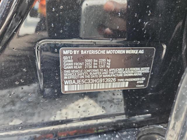 2017 BMW 540 I WBAJE5C33HG913926