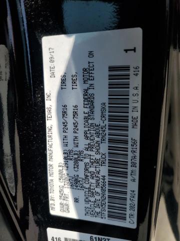 2017 TOYOTA TACOMA ACC 5TFSX5EN2HX056644