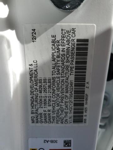 2025 HONDA ACCORD HYB - 1HGCY2F79SA023491