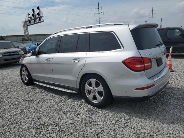 MERCEDES-BENZ GLS 450 4M 2017 silver  gas 4JGDF6EE0HA940579 photo #3