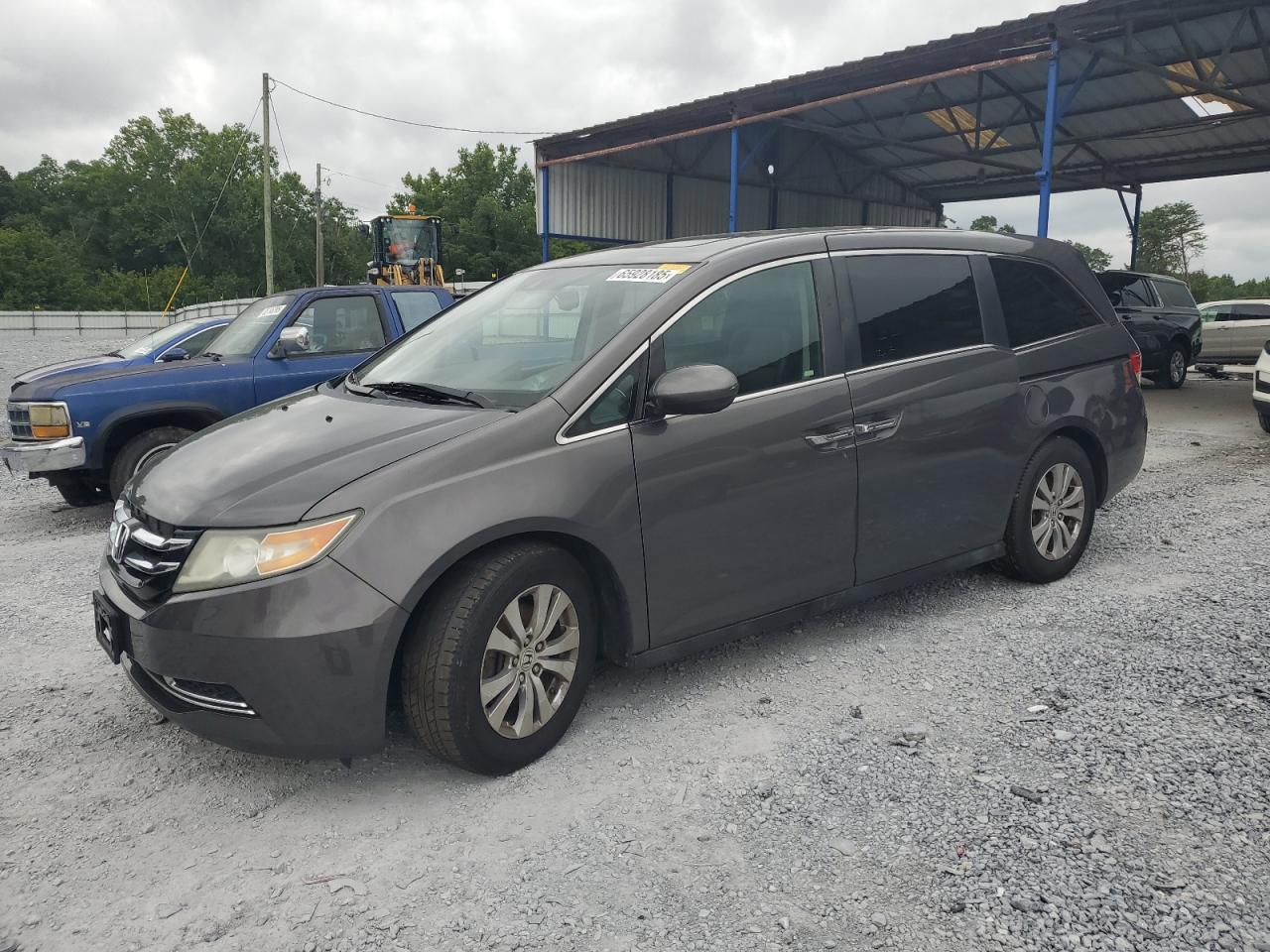 Lot #3215175600 2014 HONDA ODYSSEY EXL